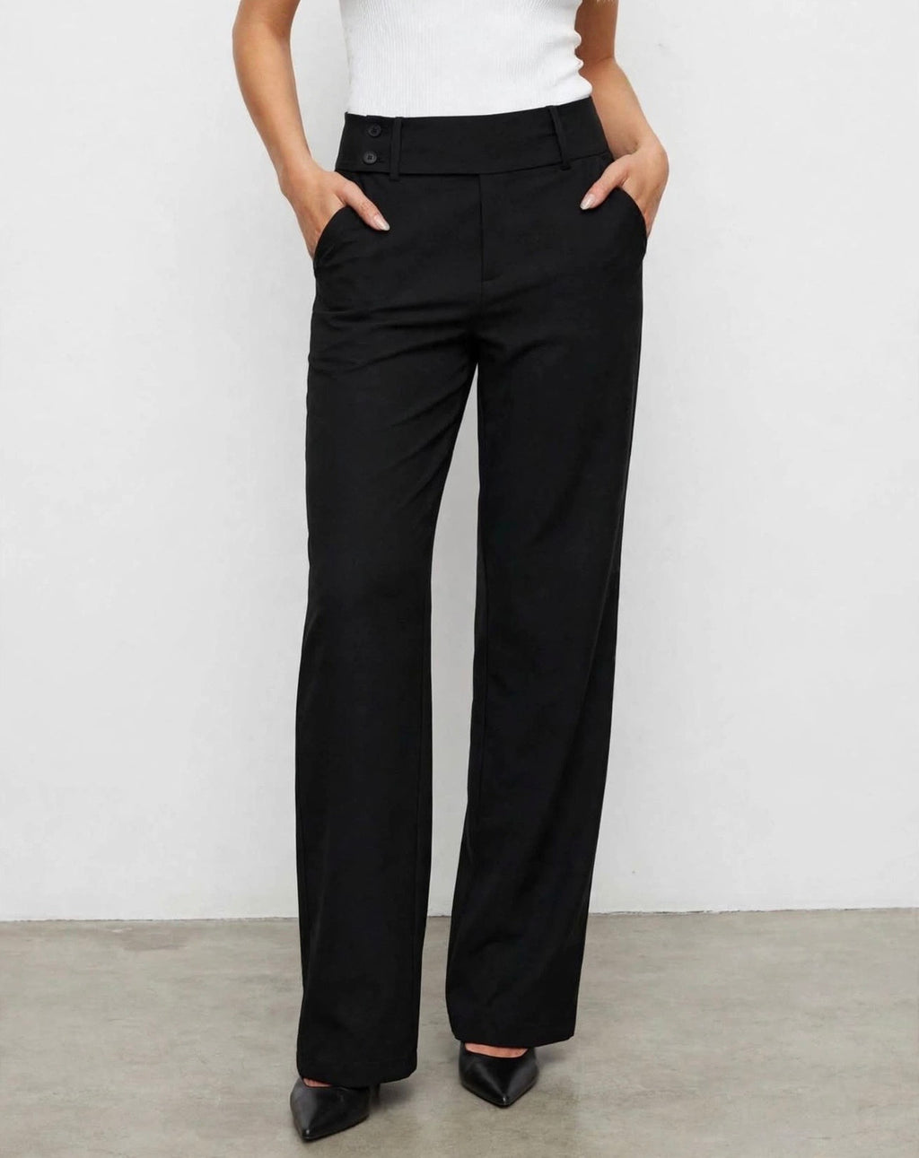 Pantalón sastrero botones