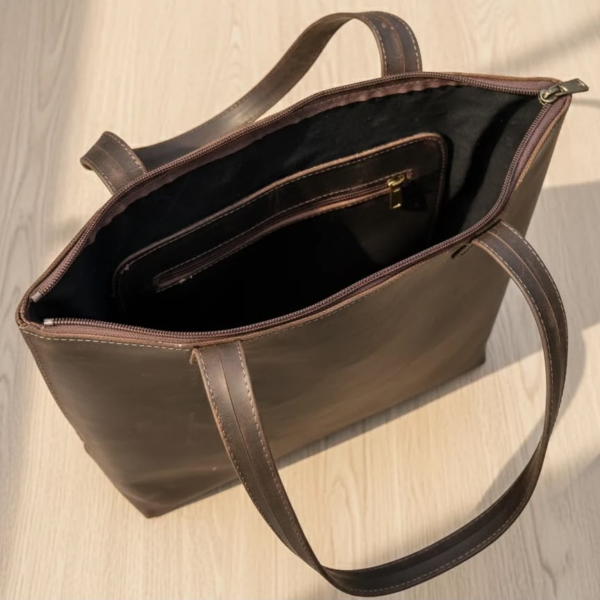 Cartera Tote clásica